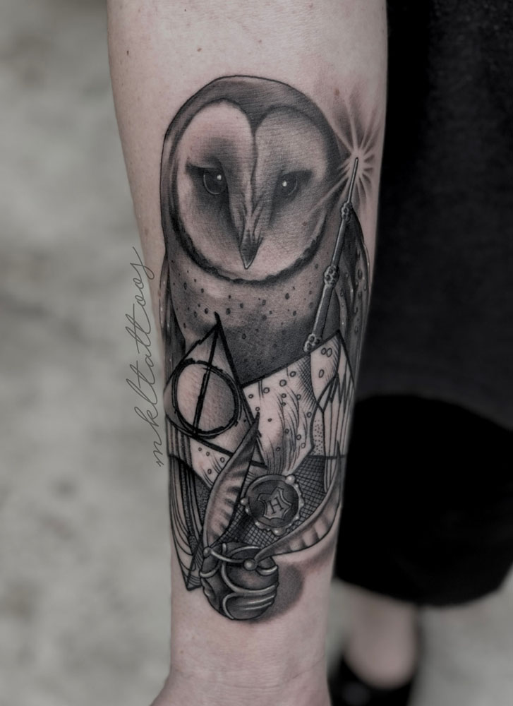 Owl Tattoos  Black Poison Tattoos