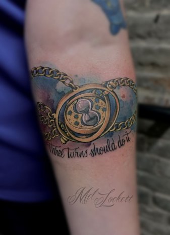 Time Turner  Tattoos by Jessie Beans
