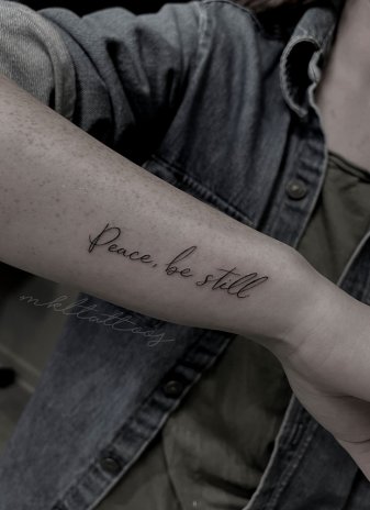 Update more than 74 be still tattoo font  incdgdbentre