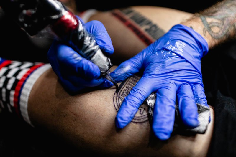 William Cleek's tattoo