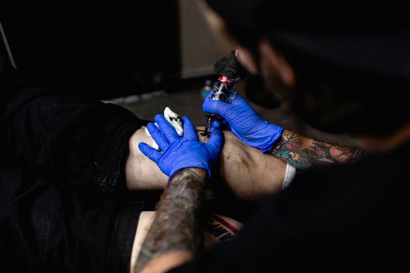 William Cleek's tattoo