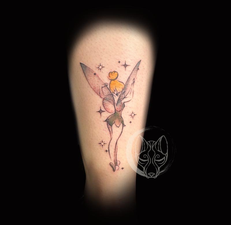 tinkerbell in Watercolor Tattoos  Search in 13M Tattoos Now  Tattoodo
