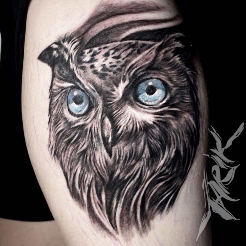 Illustrative tattoos | Hart & Huntington Tattoo Co. Nashville