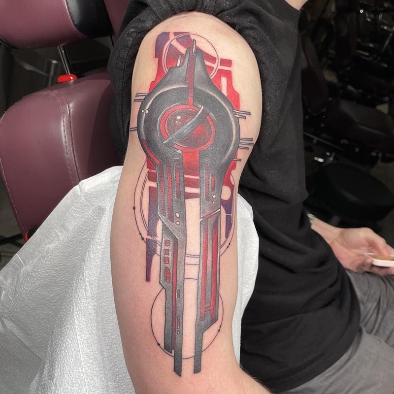 Ironman Arc reactor tattoo  Marvin Tattoo Studio  Facebook