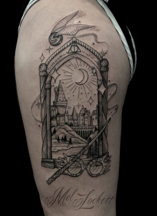 Harry Potter tattoos | Hart & Huntington Tattoo Co. Nashville