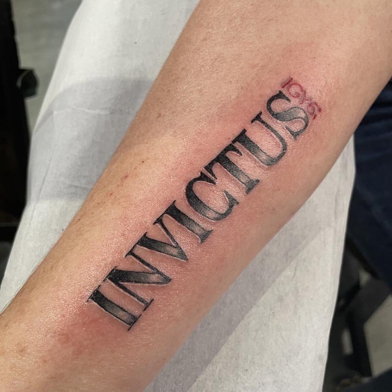 Invincible Tattoo by Black Pearl Tattoo #blackpearltattoo #tattoo  #karachitatto #blackandgreytattoo - YouTube